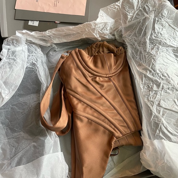 House of CB livia corset/brown. Never worn before - Picture 5 of 7